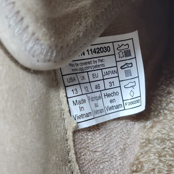 UGG CA78 heritage trainer nubuck sneakers Sz 13 NEW - Picture 9 of 9